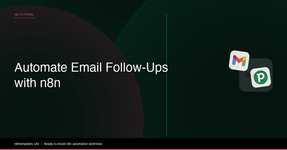 Automate Email Follow-Ups with n8n