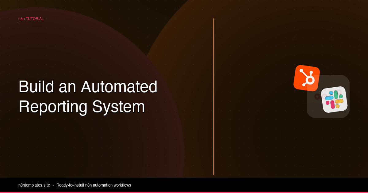 Build an Automated Reporting System with n8n